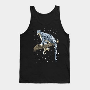 Snow leopard family Tank Top